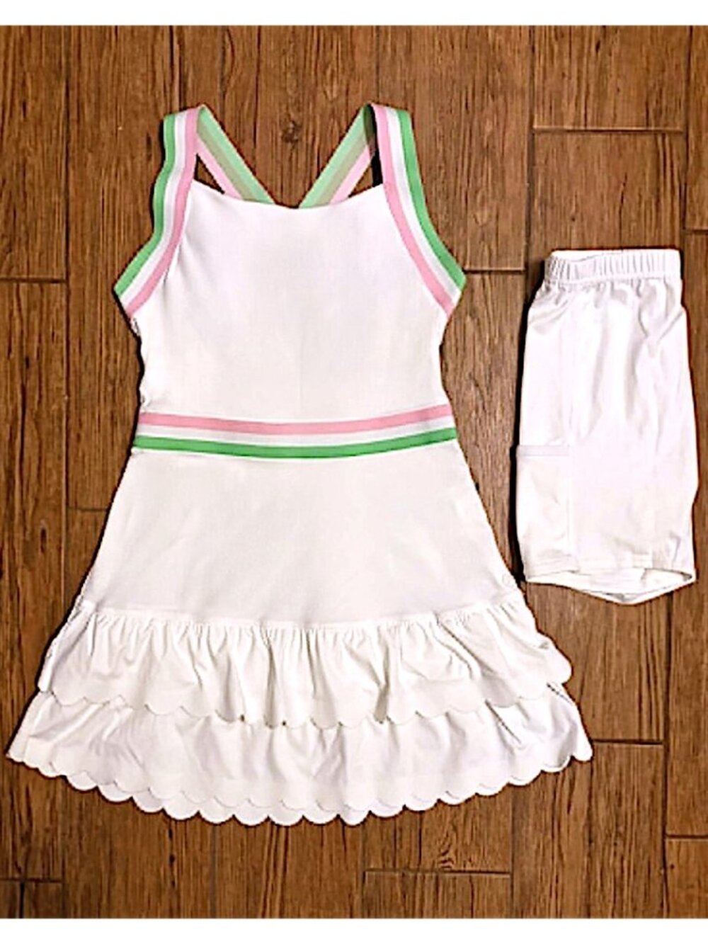Lilly Pulitzer UPF 50+ Lollo Active Dress Set in Resort White NWT - Size X-Large